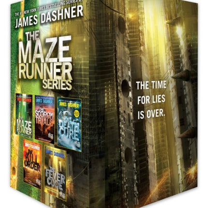 The Maze Runner Series Complete Collection Boxed Set (5-Book)