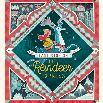 Last Stop on the Reindeer Express: An Interactive Christmas Book for Kids and Toddlers