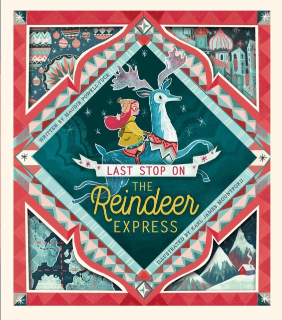 Last Stop on the Reindeer Express: An Interactive Christmas Book for Kids and Toddlers