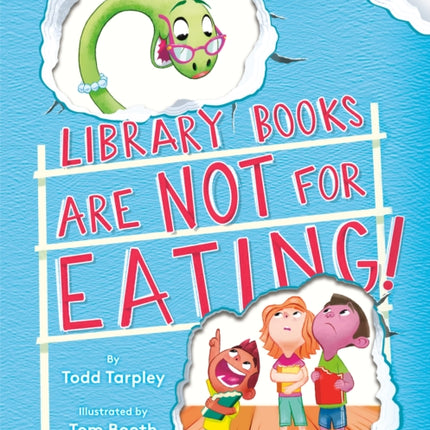 Library Books Are Not for Eating!