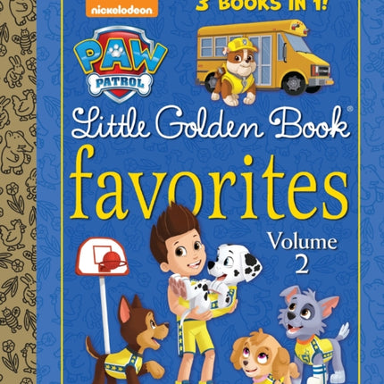 PAW Patrol Little Golden Book Favorites, Volume 2 (PAW Patrol)