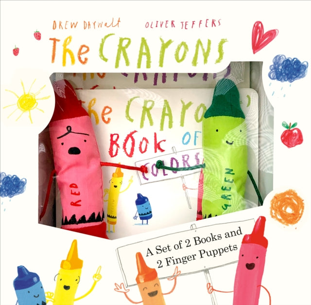 The Crayons A Set of Books and Finger Puppets