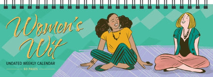 Womens Wit Undated Weekly Desk Pad Calendar