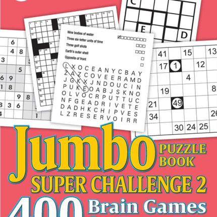 USA Today Jumbo Puzzle Book Super Challenge 2: 400 Brain Games for Every Day