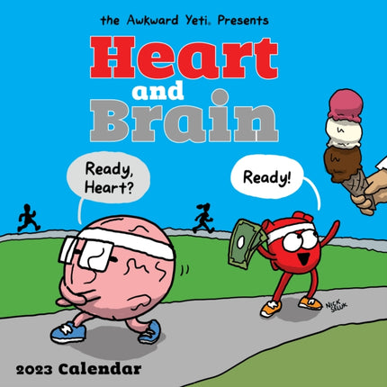 Heart and Brain 2023 Wall Calendar