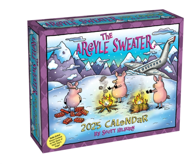 The Argyle Sweater 2025 DaytoDay Calendar