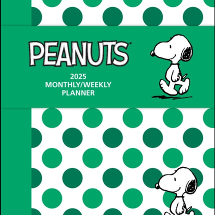 Peanuts 12Month 2025 WeeklyMonthly Planner Calendar