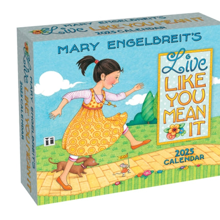 Mary Engelbreits Live Like You Mean It 2025 DayToDay Calendar