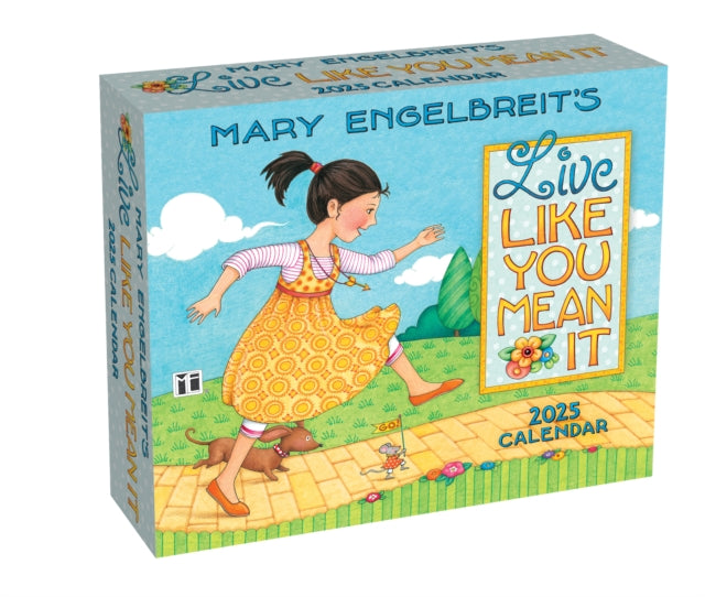 Mary Engelbreits Live Like You Mean It 2025 DayToDay Calendar