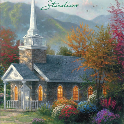 Thomas Kinkade Studios 12Month 2025 MonthlyWeekly Engagement Calendar with Scr