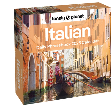 Lonely Planet Italian Phrasebook 2025 DayToDay Calendar