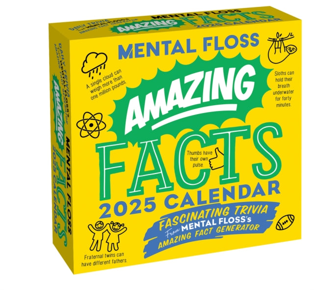 Amazing Facts from Mental Floss 2025 DayToDay Calendar