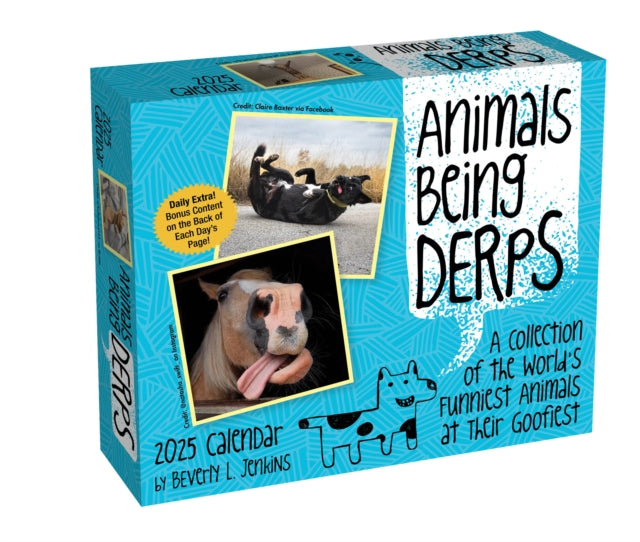 Animals Being Derps 2025 DayToDay Calendar