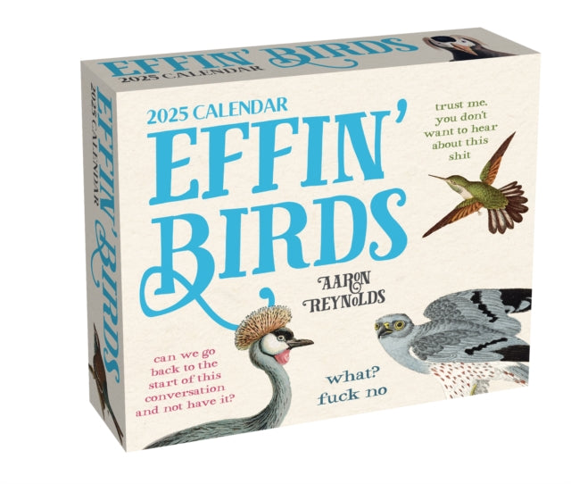 Effin Birds 2025 DaytoDay Calendar