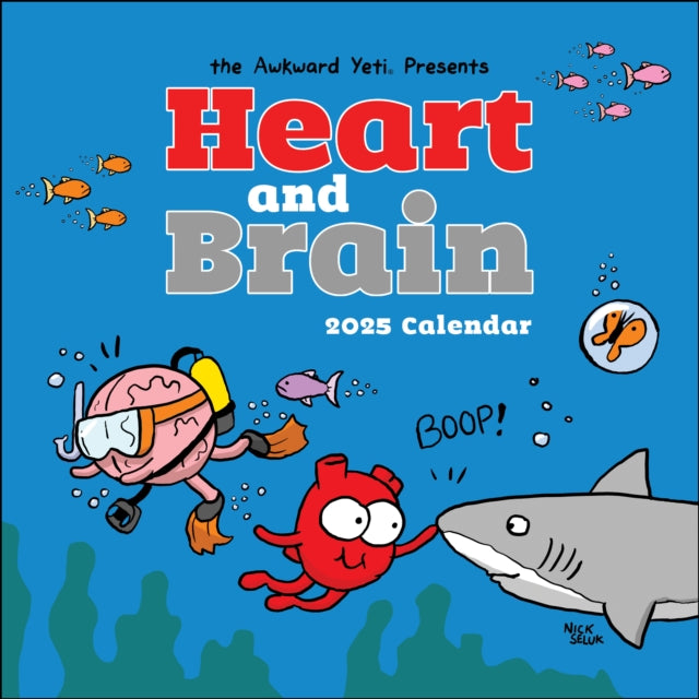 Heart and Brain 2025 Wall Calendar