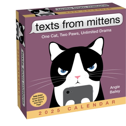 Texts from Mittens the Cat 2025 DayToDay Calendar