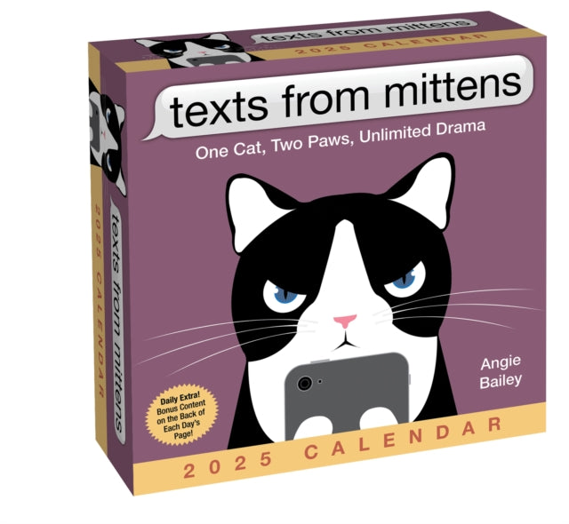 Texts from Mittens the Cat 2025 DayToDay Calendar