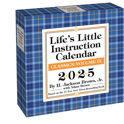 Lifes Little Instruction 2025 DayToDay Calendar