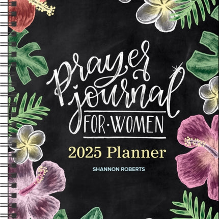 Prayer Journal for Women 12Month 2025 MonthlyWeekly Planner Calendar