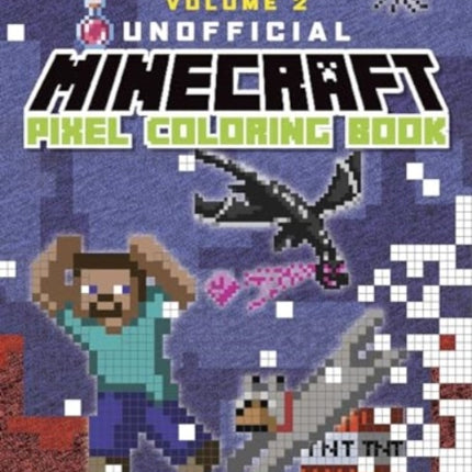 The Unofficial Minecraft Pixel Coloring Book