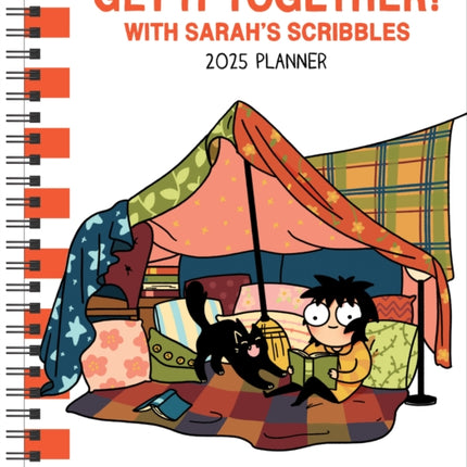 Sarahs Scribbles 12Month 2025 MonthlyWeekly Planner Calendar