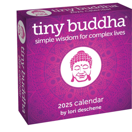 Tiny Buddha 2025 DayToDay Calendar