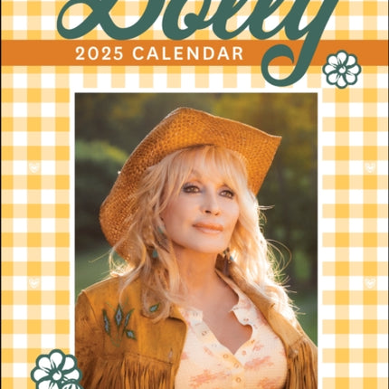 Dolly Parton 2025 Monthly Pocket Planner Calendar