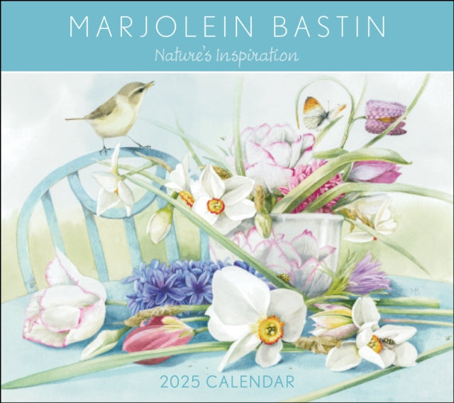 Marjolein Bastin Natures Inspiration 2025 Deluxe Wall Calendar with Print