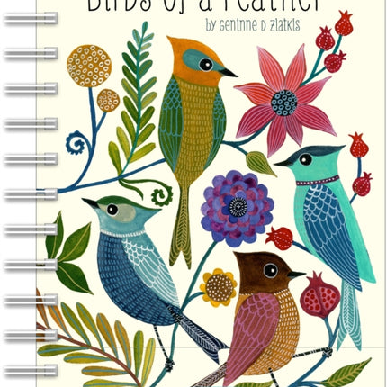 Birds of a Feather 2025 Weekly Planner Calendar