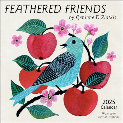 Feathered Friends 2025 Wall Calendar