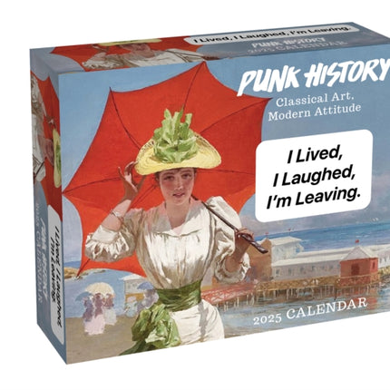 Punk History 2025 DaytoDay Calendar