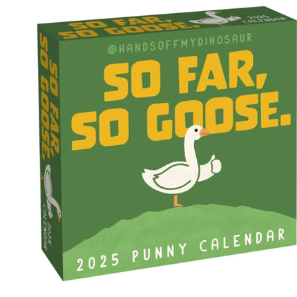 HandsOffMyDinosaur 2025 DaytoDay Calendar