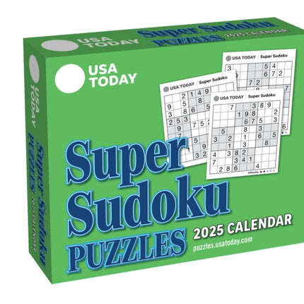 USA TODAY Super Sudoku 2025 DaytoDay Calendar