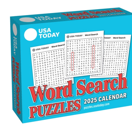 USA TODAY Word Search 2025 DaytoDay Calendar