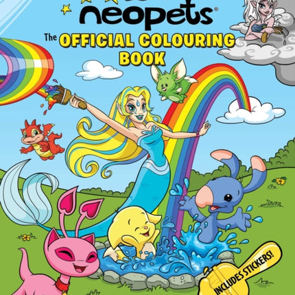 Neopets The Official Colouring Book