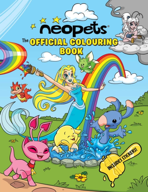 Neopets The Official Colouring Book