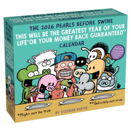 Pearls Before Swine 2026 DaytoDay Calendar