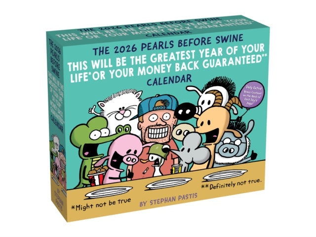 Pearls Before Swine 2026 DaytoDay Calendar