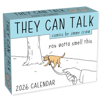 They Can Talk Comics 2026 DaytoDay Calendar