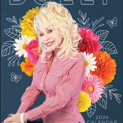 Dolly Parton 2026 Monthly Pocket Planner Calendar