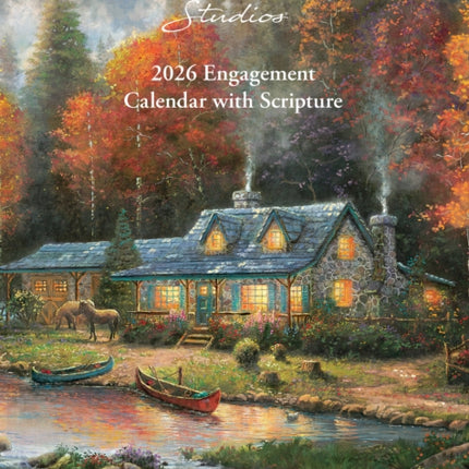 Thomas Kinkade Studios 2026 MonthlyWeekly