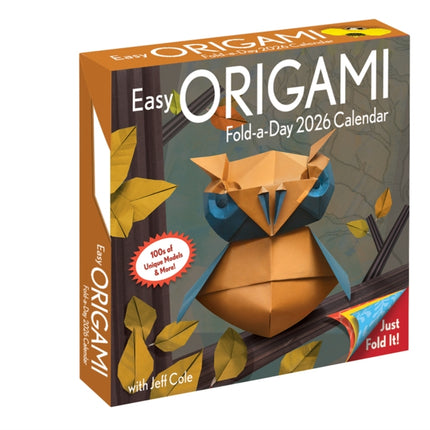 Easy Origami 2026 FoldaDay Calendar