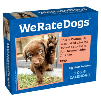 WeRateDogs 2026 DaytoDay Calendar