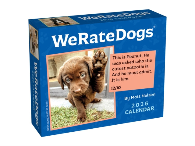 WeRateDogs 2026 DaytoDay Calendar