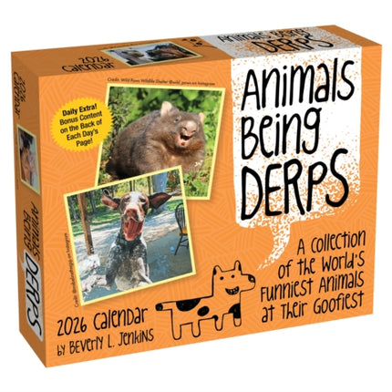 Animals Being Derps 2026 DaytoDay Calendar
