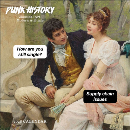 Punk History 2026 Wall Calendar