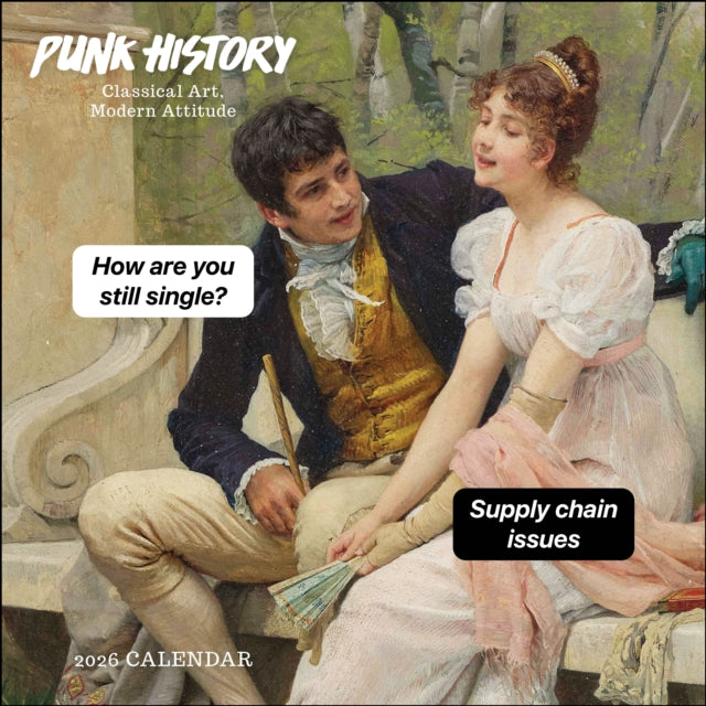 Punk History 2026 Wall Calendar