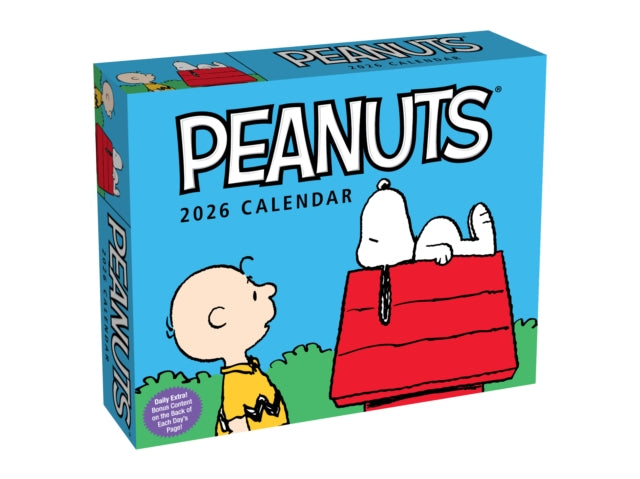 PeanutsÂ 2026 DaytoDay Calendar