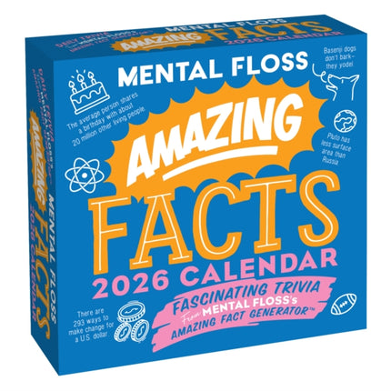 Amazing Facts from Mental Floss 2026 Calendar