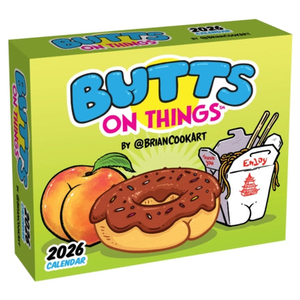 Butts on Things 2026 DaytoDay Calendar